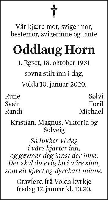 Oddlaug Horn