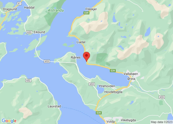 Kollisjon ved Lianeset - lange køer