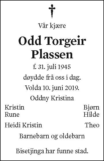 Odd Torgeir Plassen