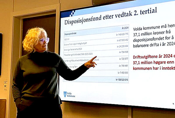 Driftsunderskot blir dekt av oppsparte midlar