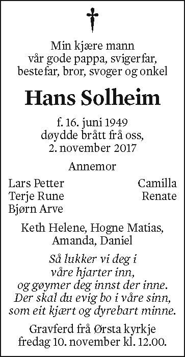 Hans Solheim
