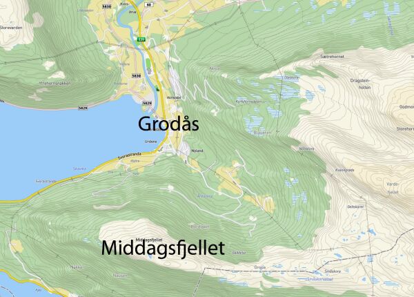 - Det buldra i Middagsfjell-sida