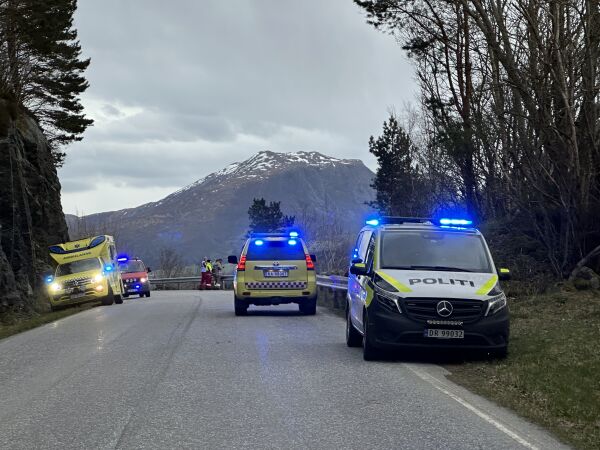 Frykta at mann hadde falle i sjøen